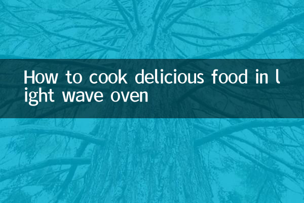 光波爐怎麼做美食