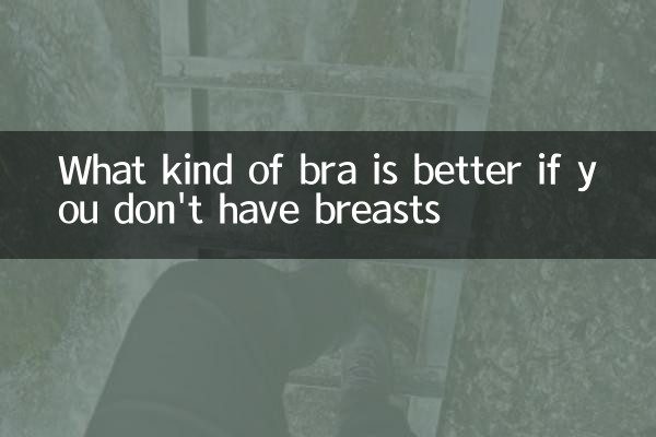 Quel genre de soutien-gorge est mieux si vous n'avez pas de seins