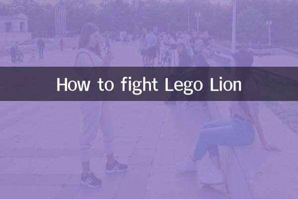 Comment combattre lego lion