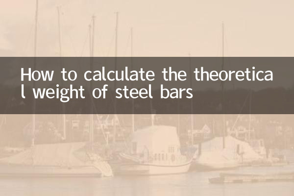 How to calculate the theoretical weight of steel bars