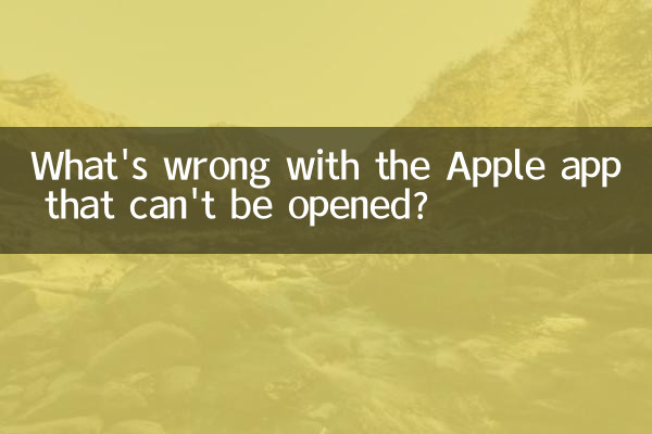 Cosa c'è che non va nell'app Apple che non può essere aperta?