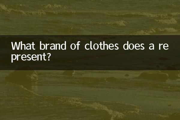 ¿Qué marca de ropa representa?