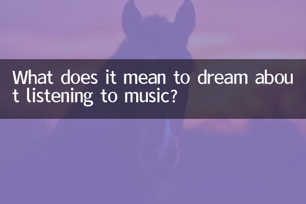 Что значит видеть во сне слушать музыку?