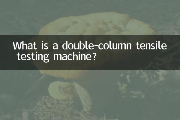 একটি ডাবল-কলাম টেনসাইল টেস্টিং মেশিন কি?