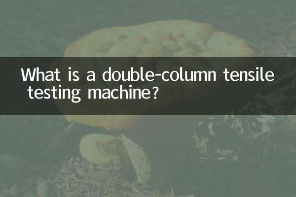 একটি ডাবল-কলাম টেনসাইল টেস্টিং মেশিন কি?