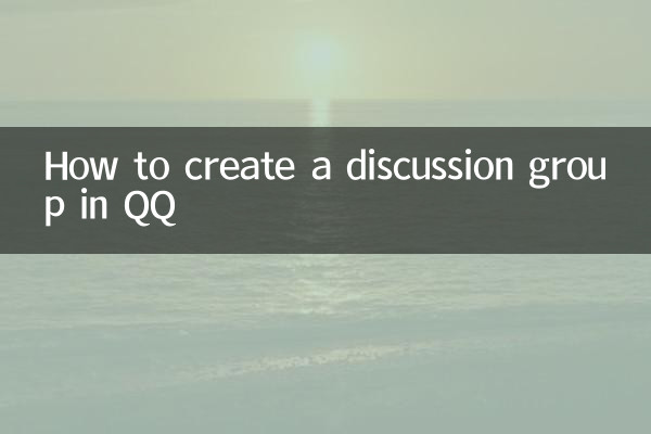 Come creare un gruppo di discussione in QQ