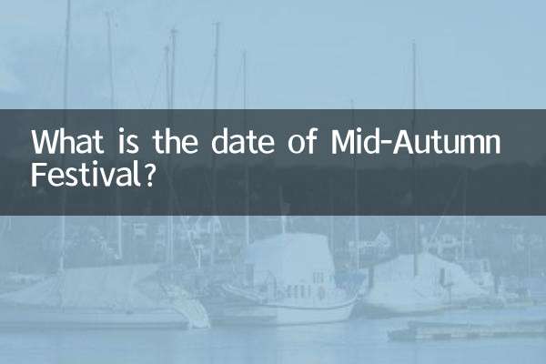 Qual è la data della Festa di Metà Autunno?