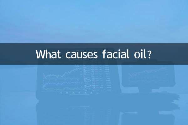 O que causa a oleosidade facial?