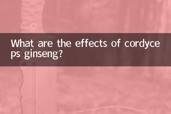 冬虫夏草の効果は何ですか?
