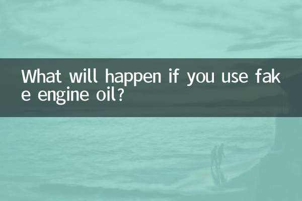Was passiert, wenn Sie gefälschtes Motoröl verwenden?