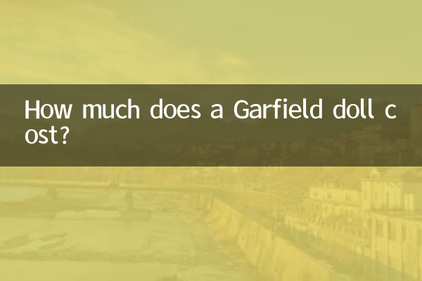 Сколько стоит кукла Гарфилд?