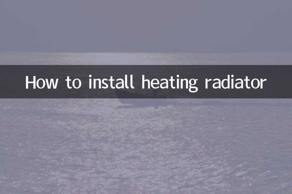 Como instalar um radiador de aquecimento