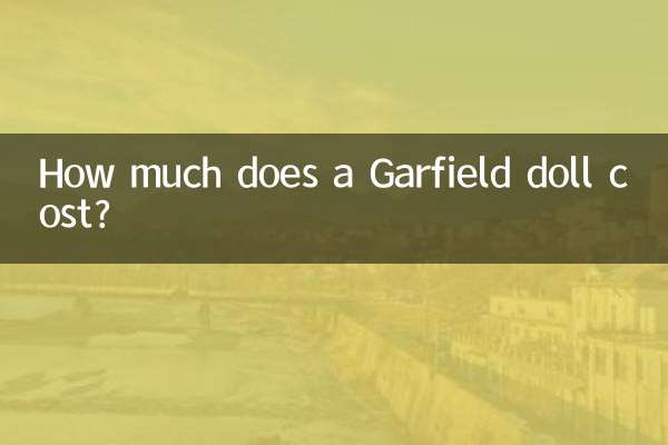 加菲貓玩偶多少錢一隻