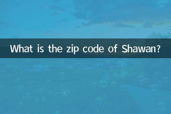 ¿Cuál es el código postal de Shawan?