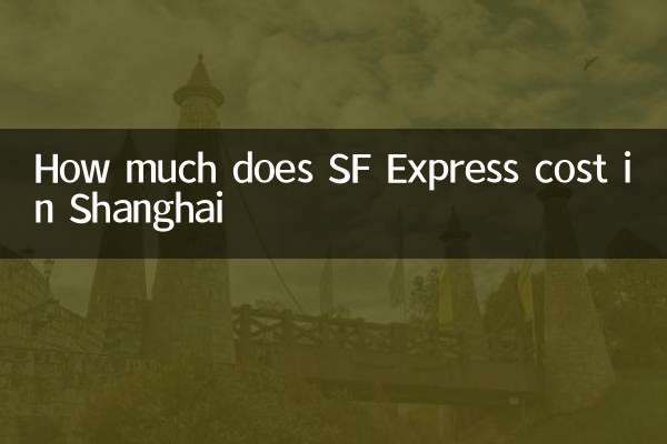 Combien coûte SF Exprime dans Shanghai