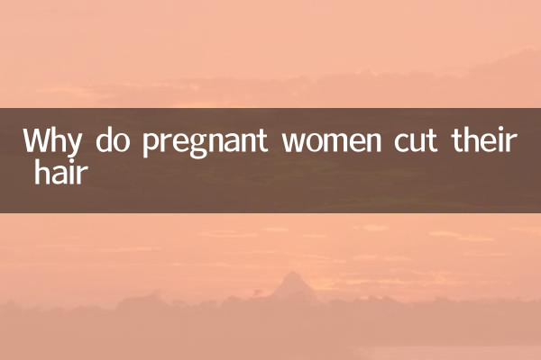 Warum schneiden sich schwangere Frauen die Haare?