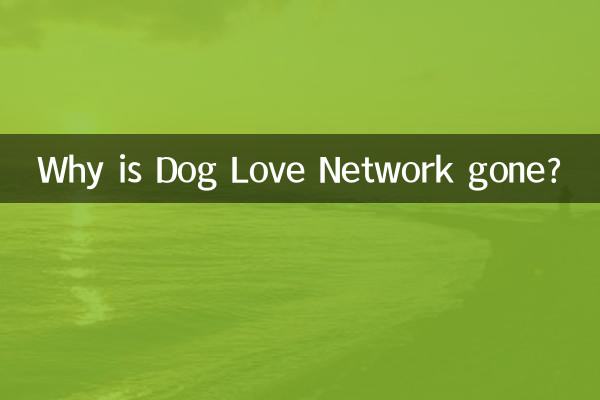 ¿Por qué desapareció Dog Love Network?