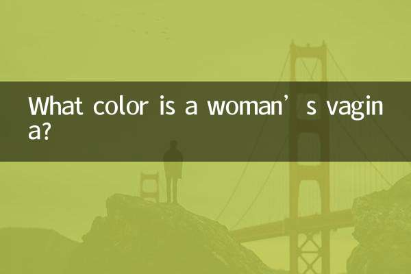 What color is a woman’s vagina?