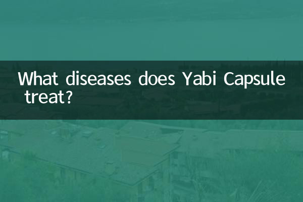 What diseases does Yabi Capsule treat?
