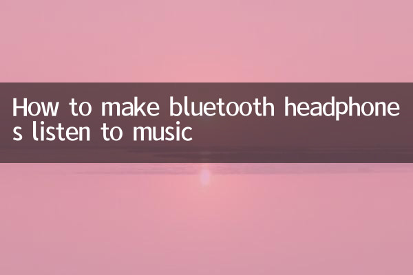 Cómo hacer que los auriculares bluetooth escuchen música