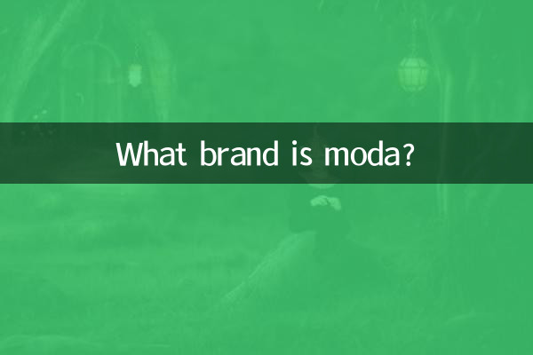 Qual marca é moda?