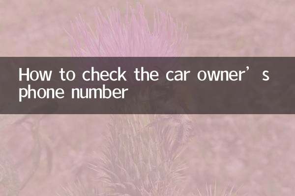 Come verificare il numero di telefono del proprietario dell'auto
