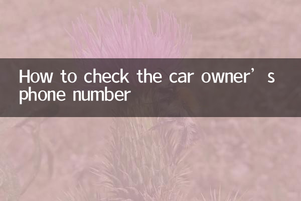 Come verificare il numero di telefono del proprietario dell'auto