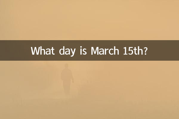 ما هو يوم 15 مارس؟