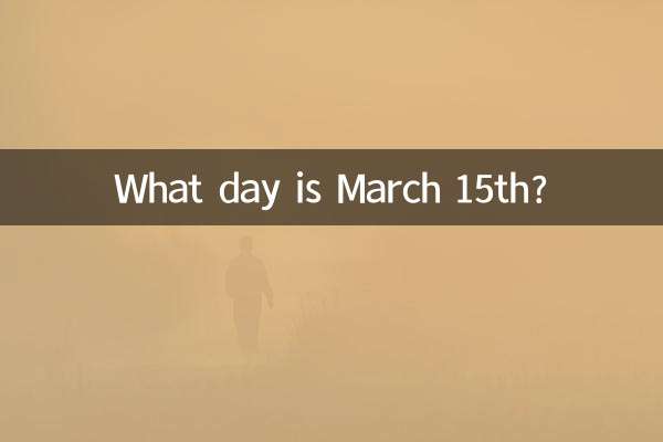ما هو يوم 15 مارس؟