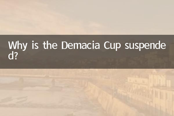 Pourquoi la Coupe Demacia est-elle suspendue ?