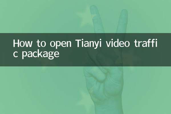 Come aprire il pacchetto di traffico video Tianyi