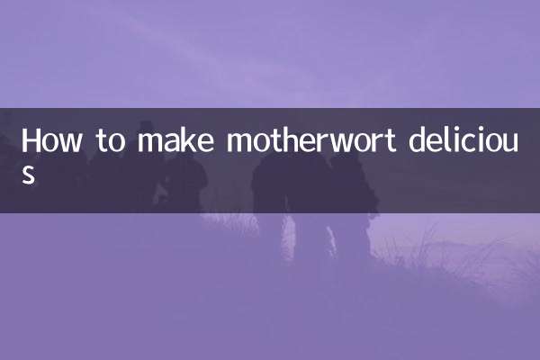 Comment rendre l'agripaume délicieuse