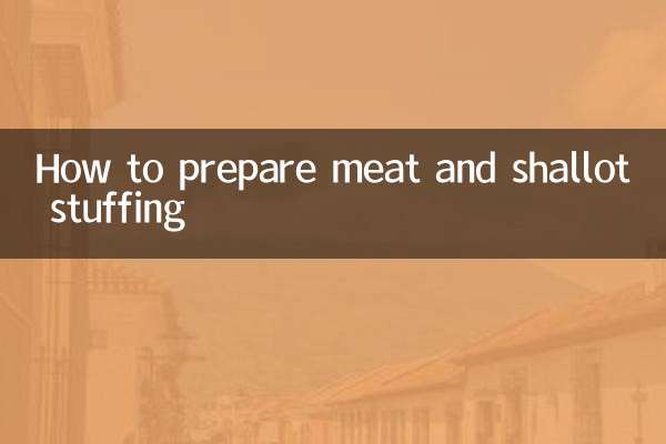 Как приготовить начинку из мяса и лука-шалота