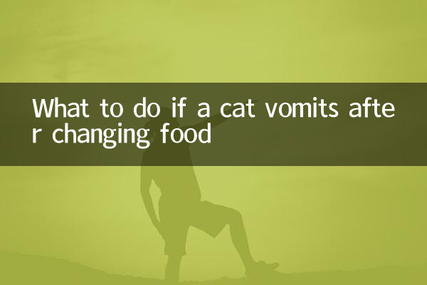 ماذا تفعل إذا تقيأت القطة بعد تغيير الطعام؟