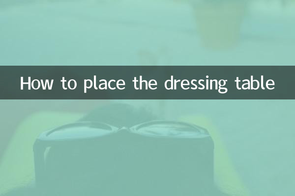 梳妝台怎麼擺放