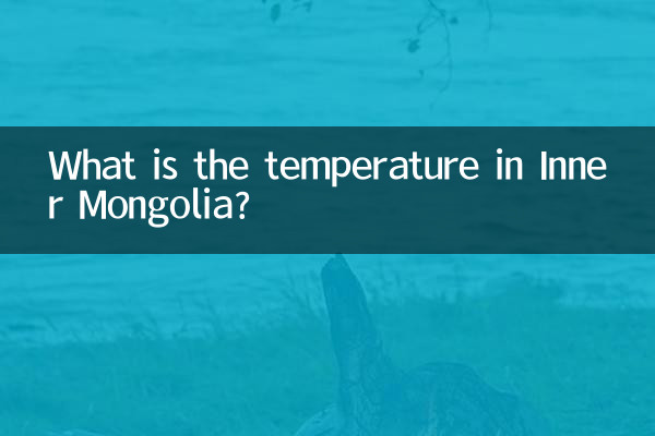 भीतरी मंगोलिया में तापमान क्या है?