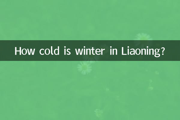 辽宁冬天多少度