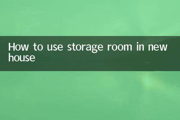 نحوه استفاده از انباری در خانه جدید