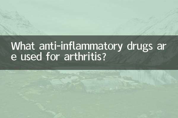 Quali farmaci antinfiammatori vengono utilizzati per l’artrite?