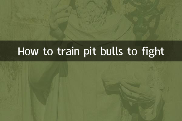 Come addestrare i pitbull a combattere