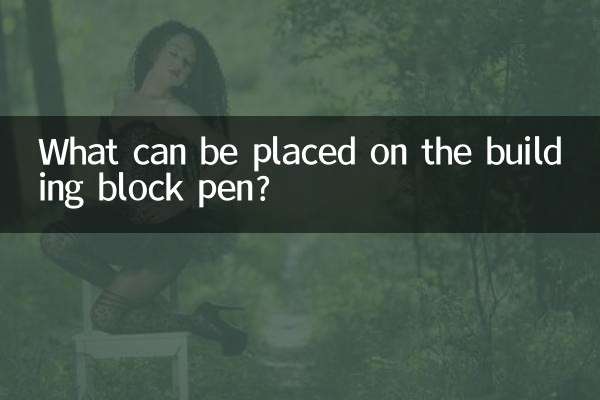 Cosa si può posizionare sulla penna per costruzioni?