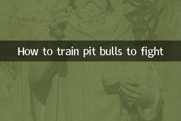 Come addestrare i pitbull a combattere