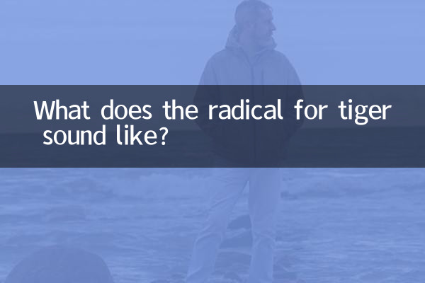 Wie klingt das Radikal für Tiger?