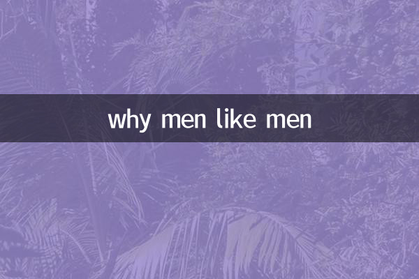 Warum Männer Männer mögen