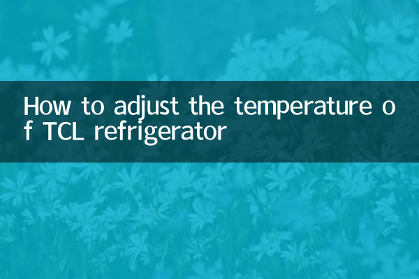 Como ajustar a temperatura da geladeira TCL