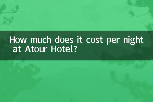 ¿Cuánto cuesta por noche en Hotel Atour?