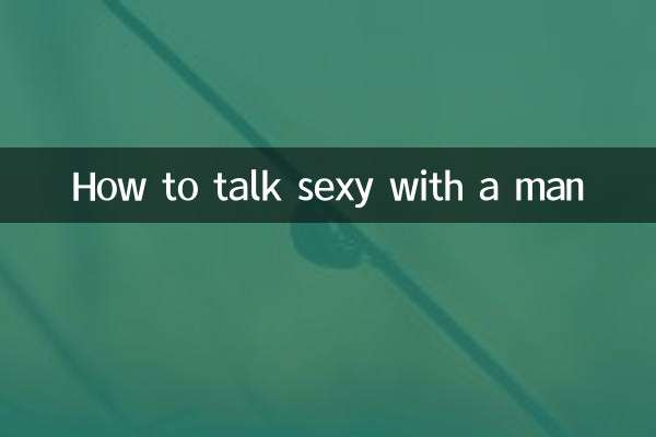 Como falar sexy com um homem