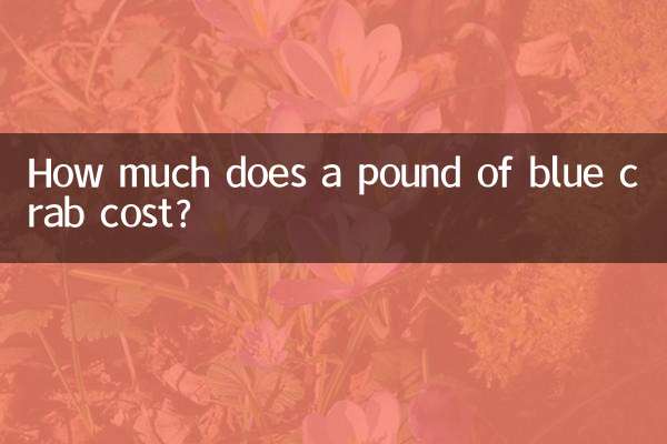 蓝蟹多少钱一斤