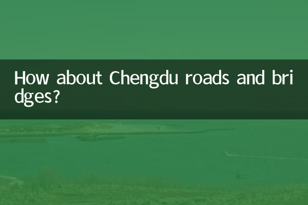 ماذا عن الطرق والجسور في تشنغدو؟