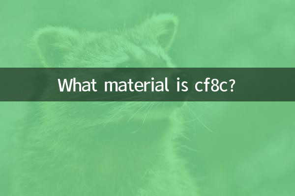 Какой материал cf8c?